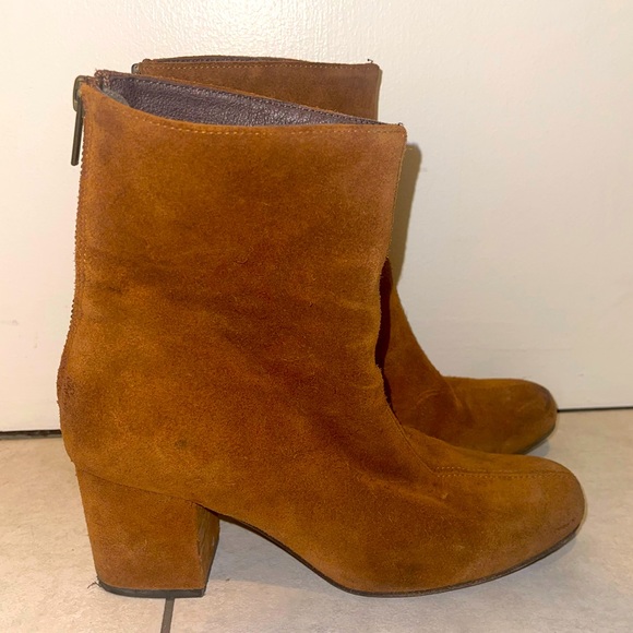 Free People Suede Booties - Picture 2 of 4